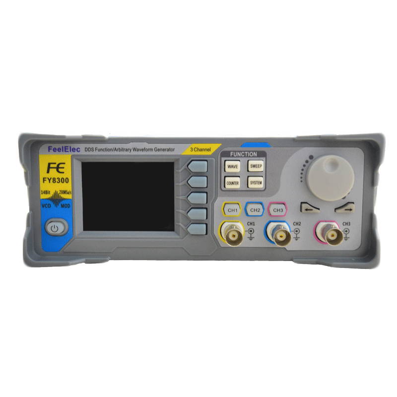 FY8300-10MHz/30MHz/60MHz Fully Numerical Control Three+Four Channel Function/Arbitrary Waveform Signal GeneratorGenerator Signal-Source-Frequency-Counter DDS Three-Channel Signal Generator