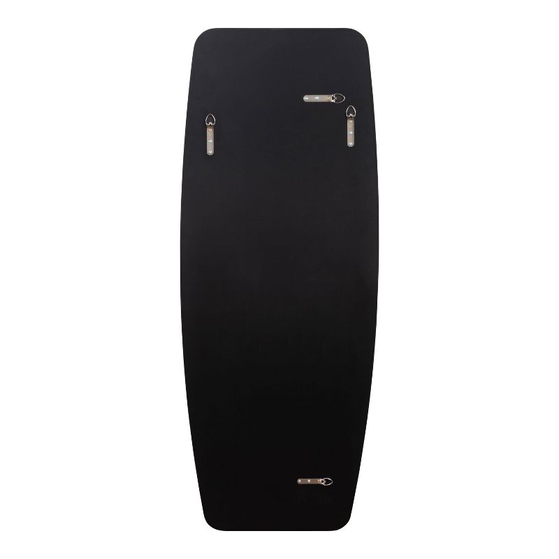 18" x 48" Caskill Full Length Wall Mirror Black - Kate & Laurel All Things Decor