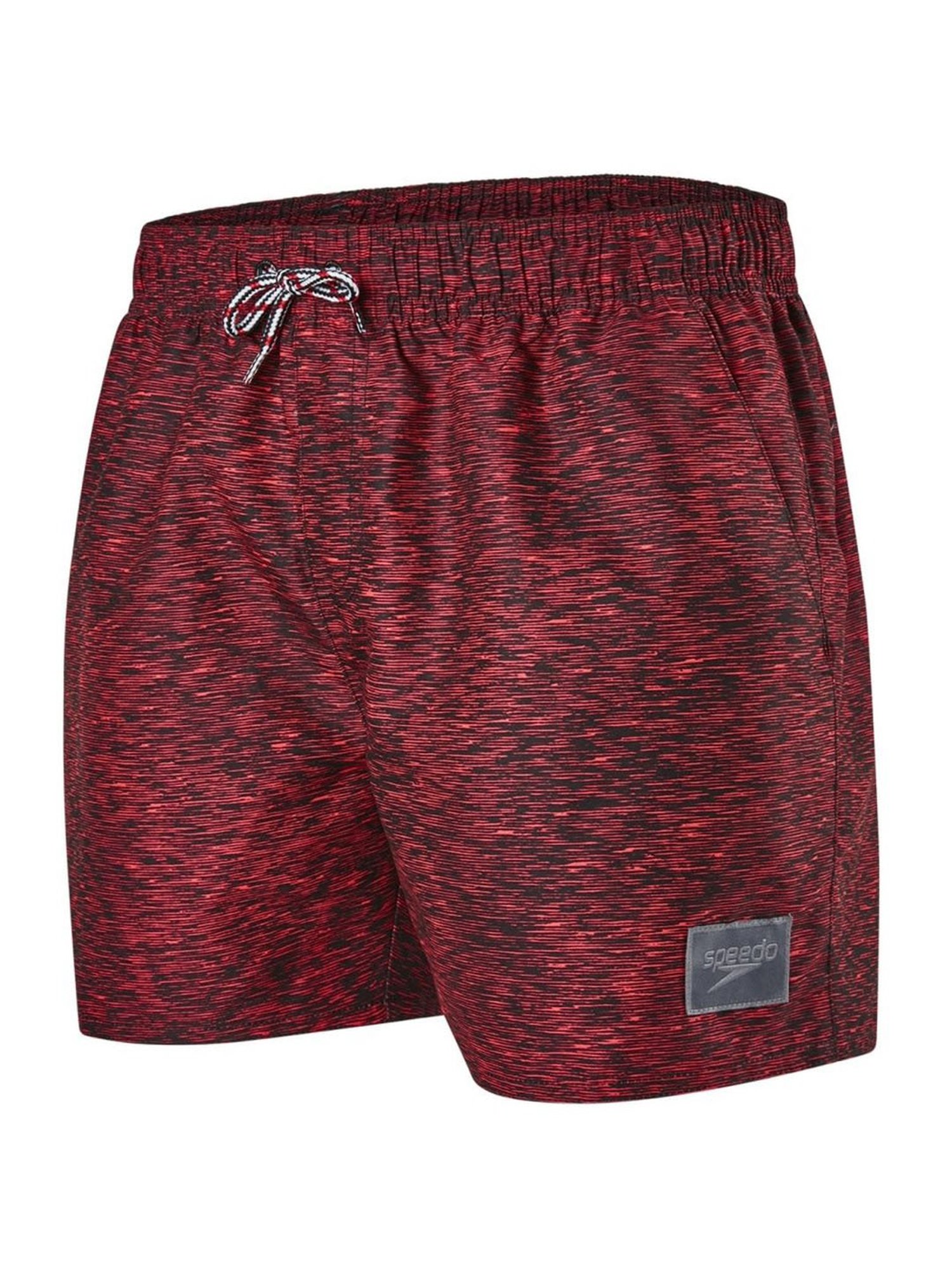 Speedo Maroon Alfa Fusion Printed 14 Inch Water Shorts