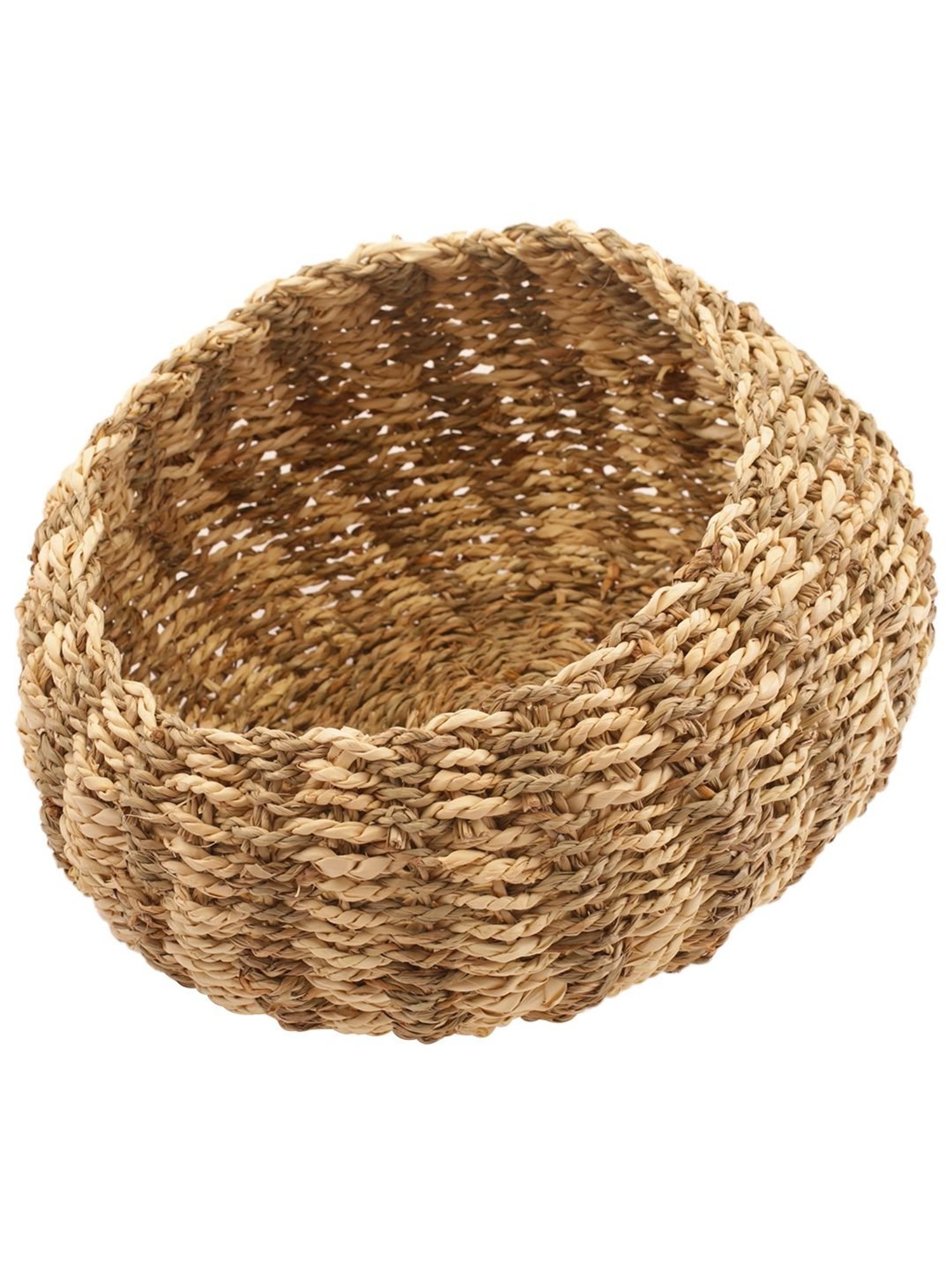 Naturallyours Brown Sea Grass Medium Storage and Gift Basket