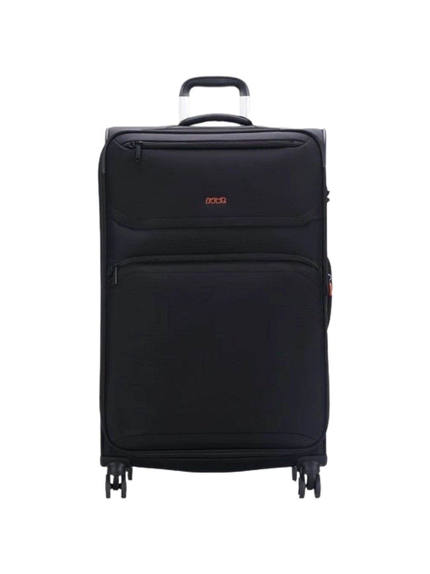 Jump Moorea 2 Black 8 Wheels Large Soft Cabin Trolley Bag