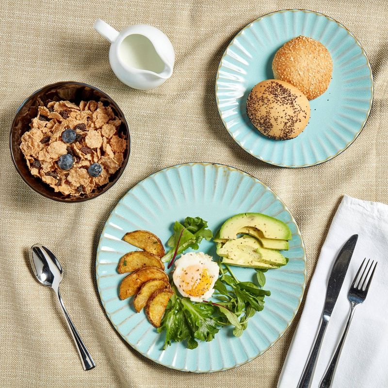 12pc Juliette Caribbean Dinnerware Set - Tabletops Gallery