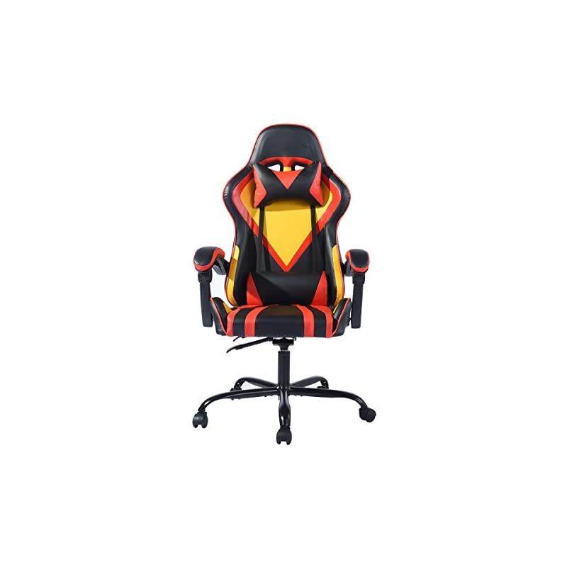 Racing Style Gaming Recline Chair, Office High Back Computer Task Swivel Executive Racing Chair Lumbar Support
