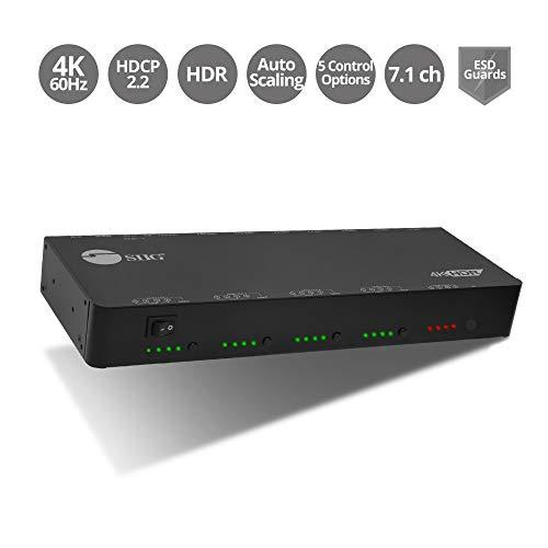 Siig 4X4 Hdmi 2.0 4K Hdr Matrix Switch With Cloud Control