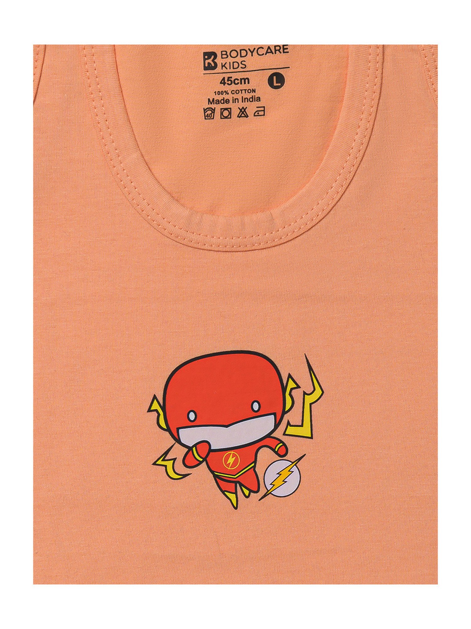 Bodycare Kids Multicolor Printed Camisoles (Pack Of 3)