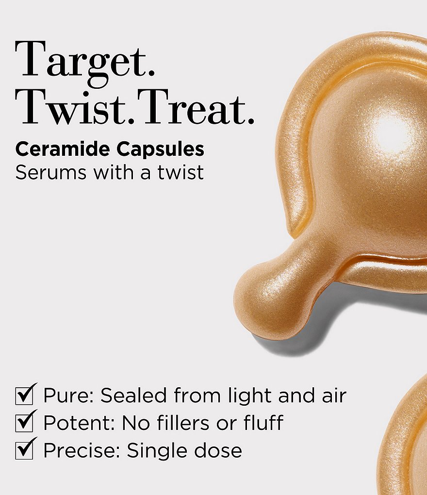 Elizabeth Arden Advanced Ceramide Capsules Serum, 60 Count, 4-Piece Skin Care Gift Set