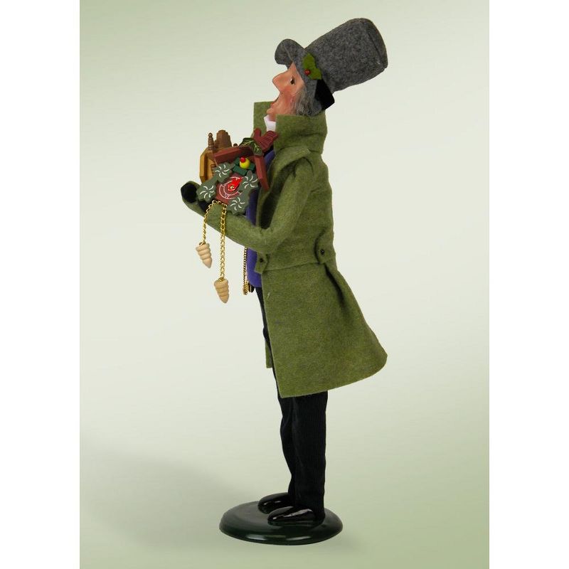 Byers Choice 13.5" Festive Seasons Clockmaker Christmas Caroler Figure