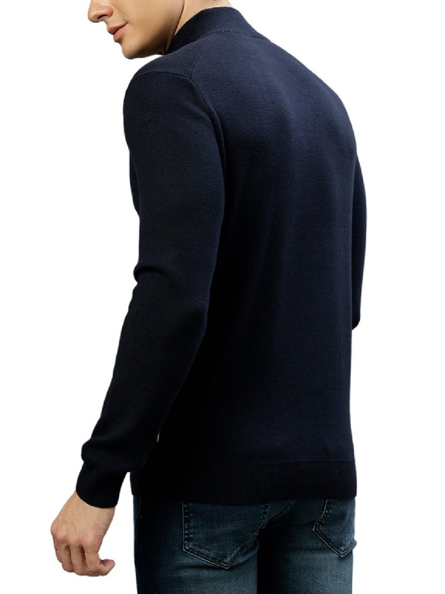 Lindbergh Blue Regular Fit Sweaters