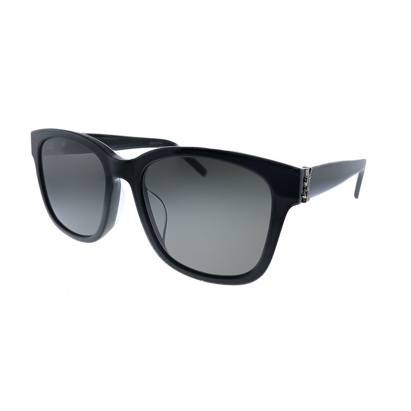 Saint Laurent SL M68/F 003 Unisex Square Sunglasses Beige 55mm