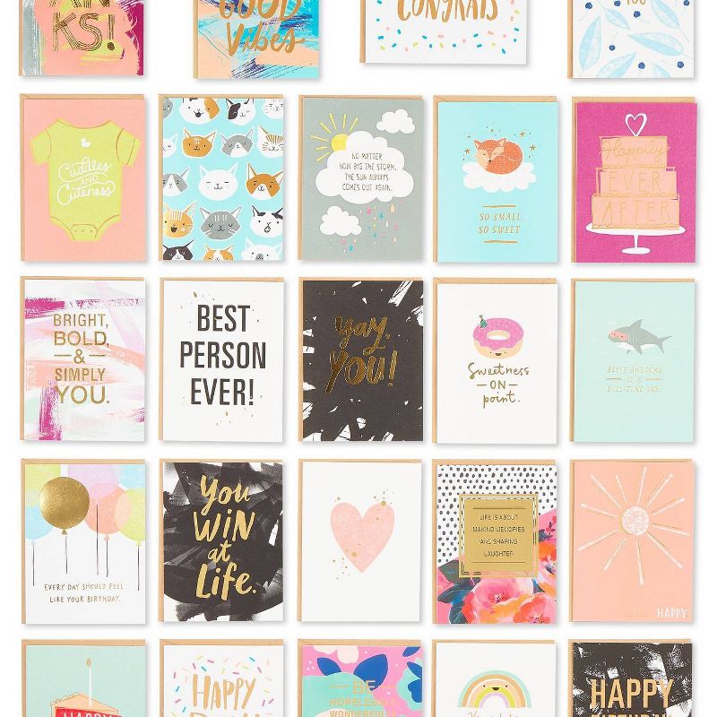 24ct All Occasion Blank Card Bundle