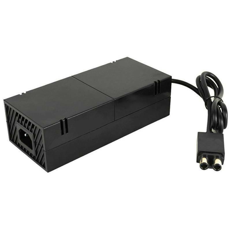 For Xbox One Power Supply Brick AC Adapter Power Supply Cord Replacement Charger AC Power cord for Microsoft Xbox One Console US Plug (Black)
