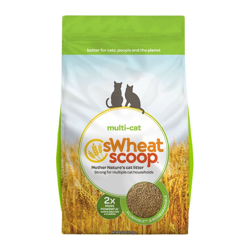 sWheat Scoop Multi-Cat Litter - 25lb