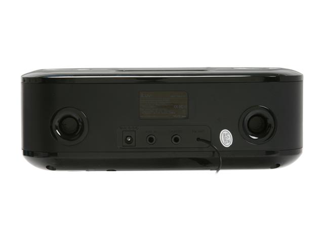 iLuv Vibro Desktop Alarm Clock with Bed Shaker for iPod                                                        iMM153BLK