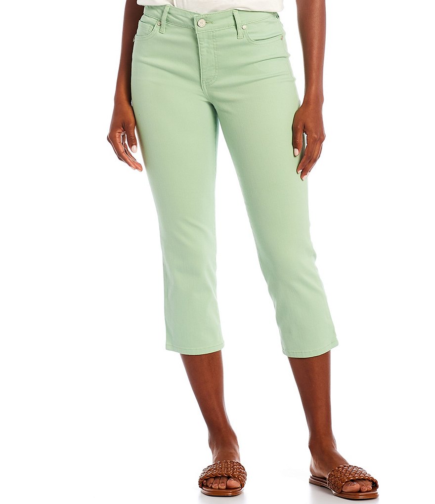 Code Bleu Classic Straight Leg Capri Jeans
