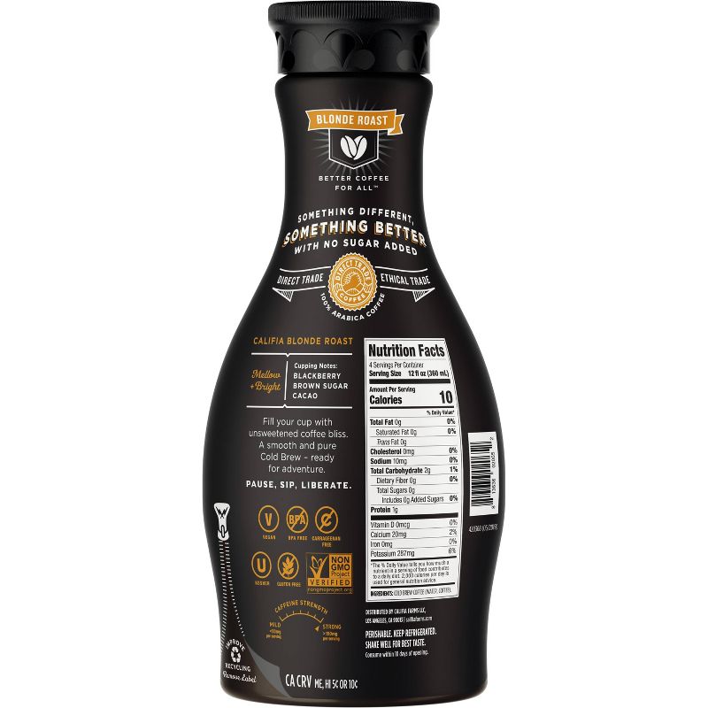 Starbucks Cold Brew Concentrate Black - 32oz