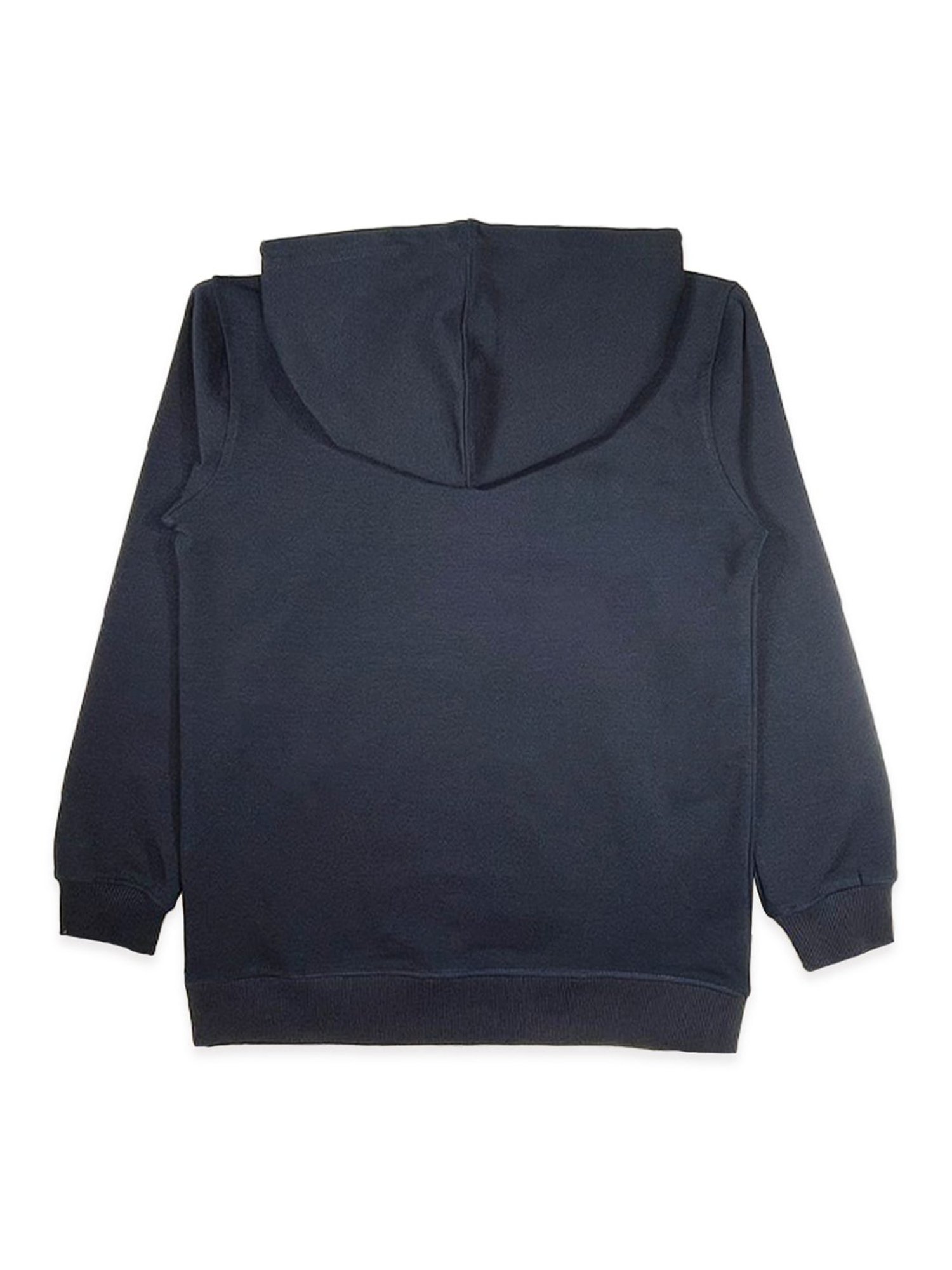 Cavio Kids Navy Printed Full Sleeves Sweatshirt