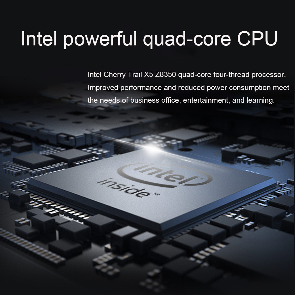 Lemonra Tablet PC 2-in-1 Laptop Cherry Trail X5-Z8350 Quad Core 8th HD Graphics 10.1" Full 1920*1080 HD Display IPS Screen, 4GB DDR3L Memory 64GB Flash eMMC Windows 10 Ultrabook with Magnetic Keyboard