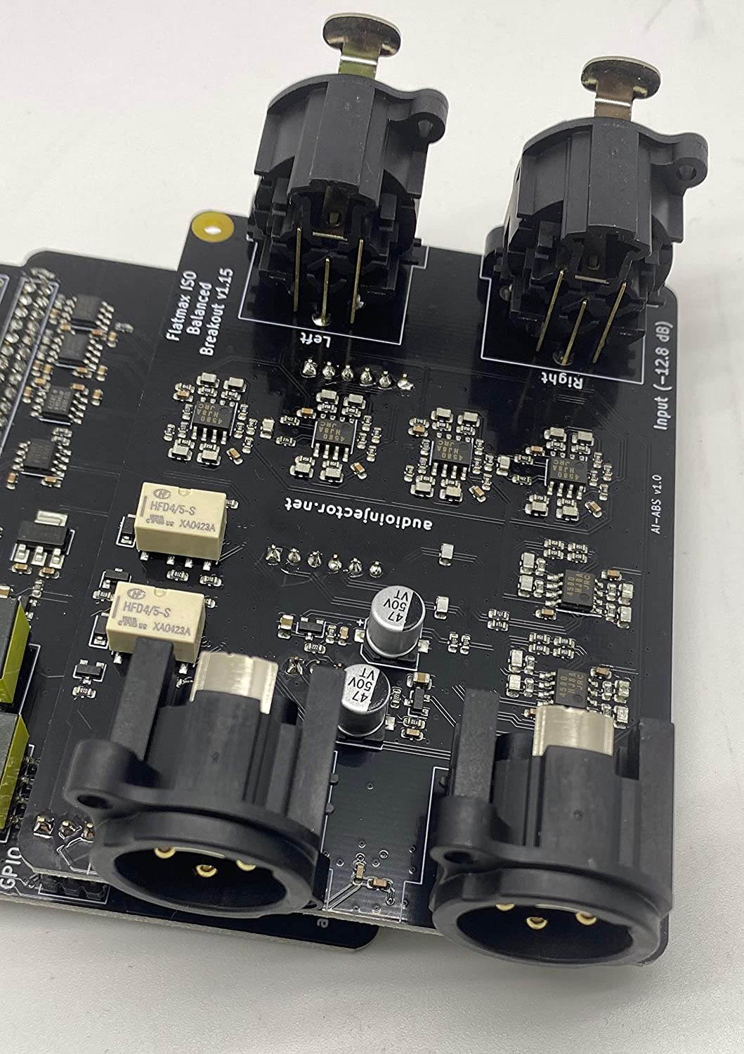 Audio Injector XLR preamplifier for The AI-ABS v1 Standard