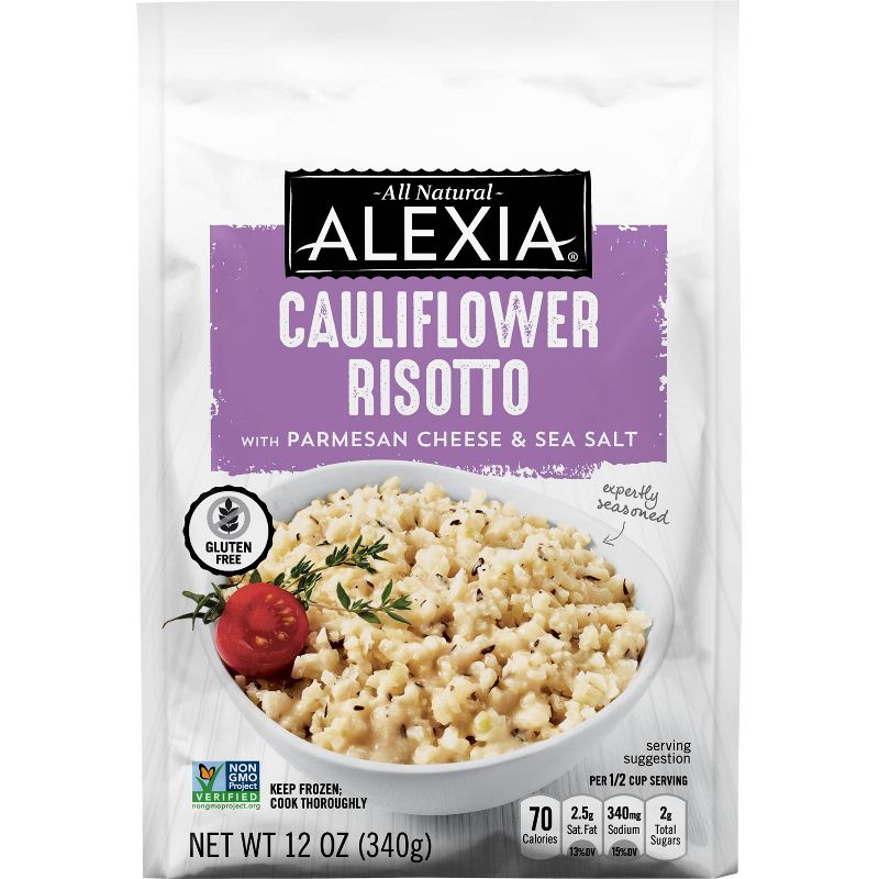 Alexia Frozen Cauliflower Risotto with Parmesan & Sea Salt  - 12oz
