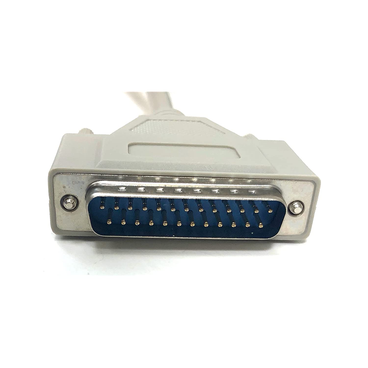 Micro Connectors, Inc. 50 feet Serial Extension Cable Bi Directional 25C, DB25M/F, (M02-255)