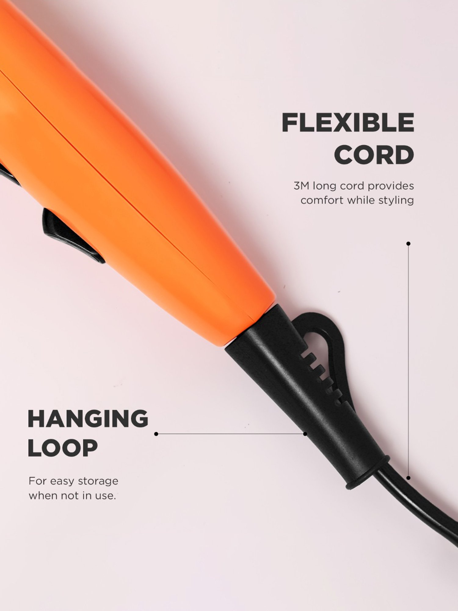 Ikonic Me Ultra Light 2000 Hair Dryer - Orange