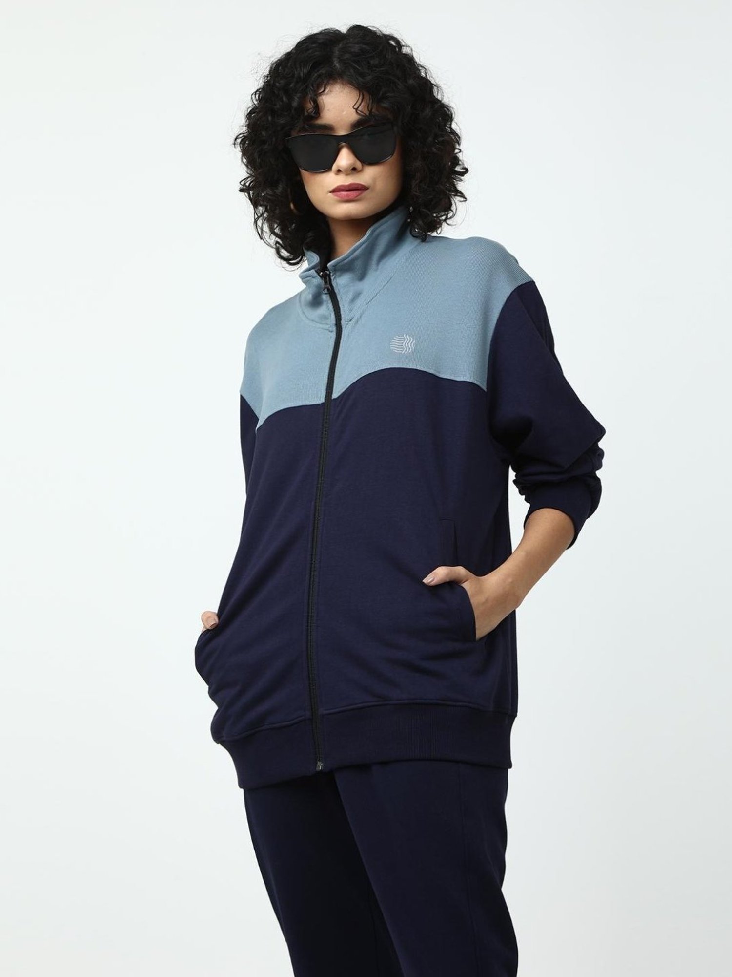 Saltpetre Blue & Navy 3 Piece Jacket , T-shirt & Jogger Set