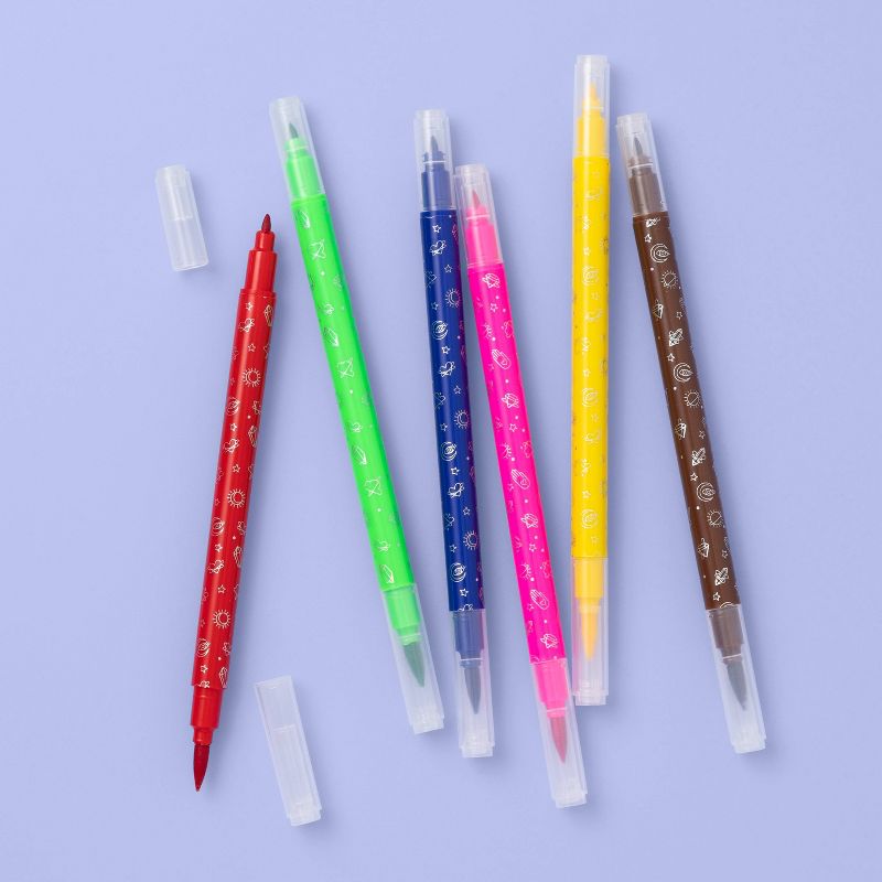 12ct Dual-Tip Scented Brush Marker Set – More Than Magic™