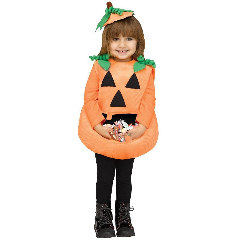Kids' Candy Collector Pumpkin Halloween Costume - Toddler