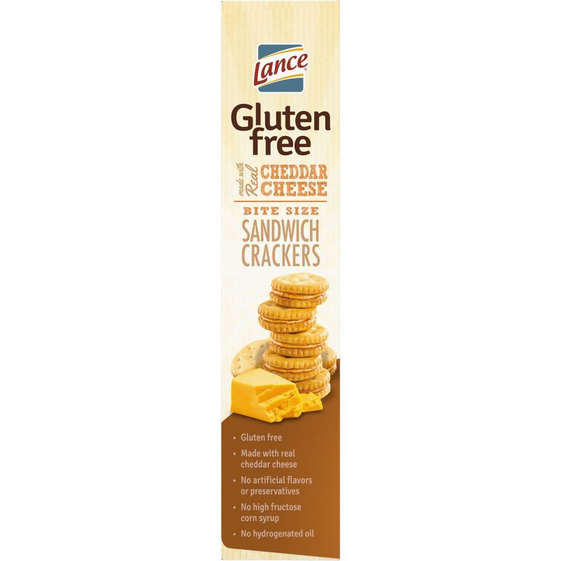 Lance Real Cheddar Cheese Bite Size Sandwich Crackers - 5oz
