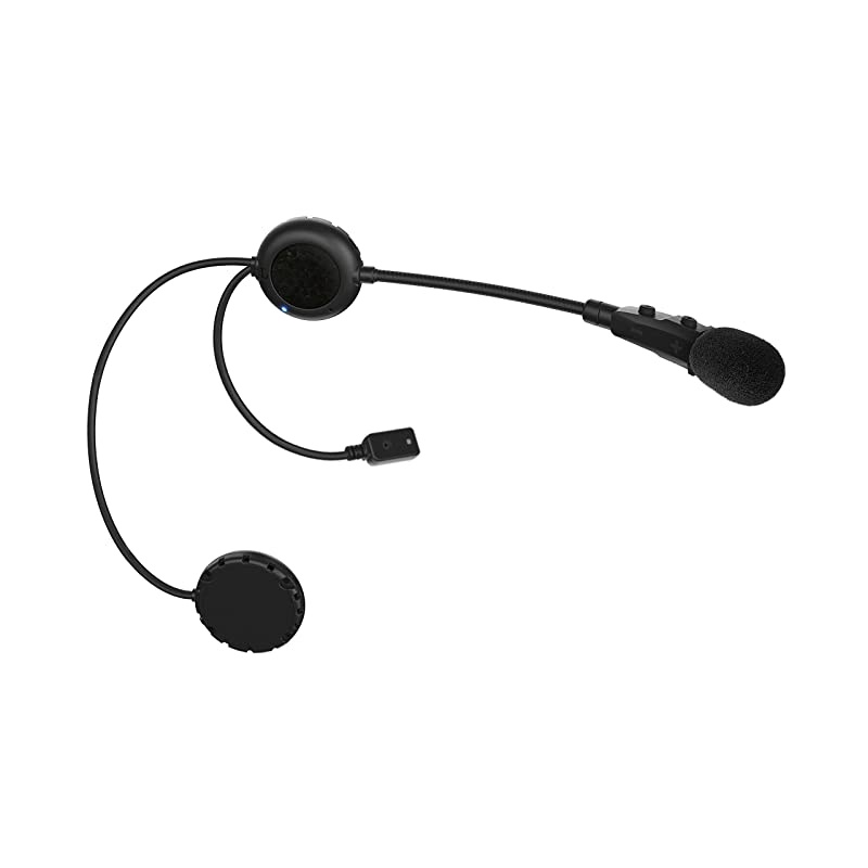 3S Bluetooth Headset and Intercom for Scooters and Motorcycles (Open Face Helmet Kit) (3S-B),Multi