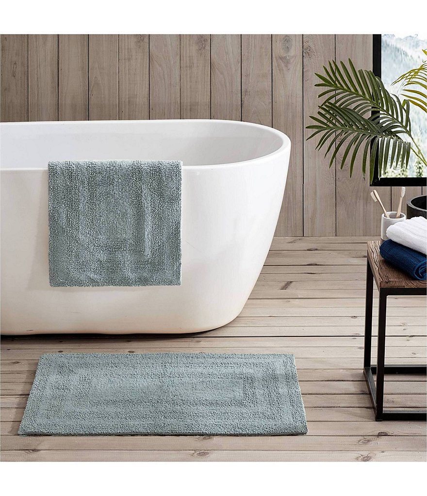 Eddie Bauer Logan Tufted Cotton 2-Piece Bath Rug Set
