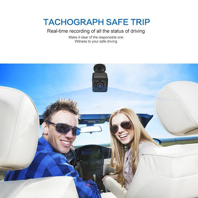 Mini Spy Camera 720P Hidden Camera - Portable Small HD Nanny Cam with Night Vision and Motion Detection - Indoor Covert Security Camera for Home and Office - Hidden Spy Cam - Built-in Battery