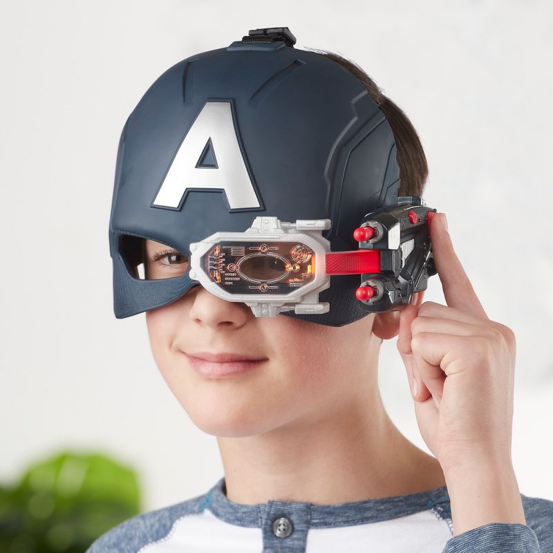 Marvel Avengers Captain America Scope Vision Helmet