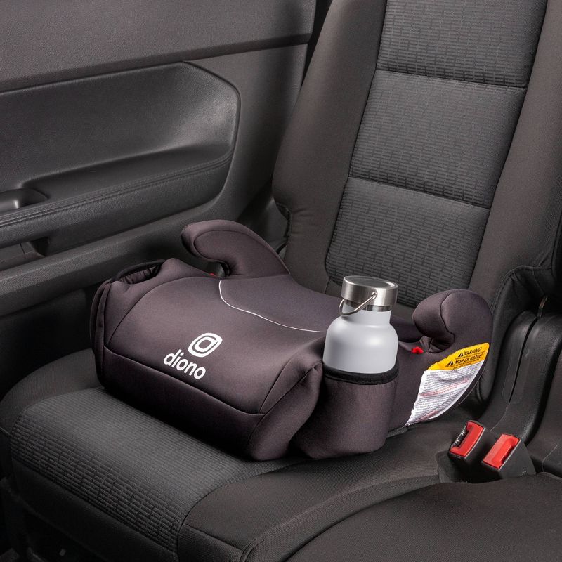 Diono Solana Backless Booster Car Seat - Charcoal