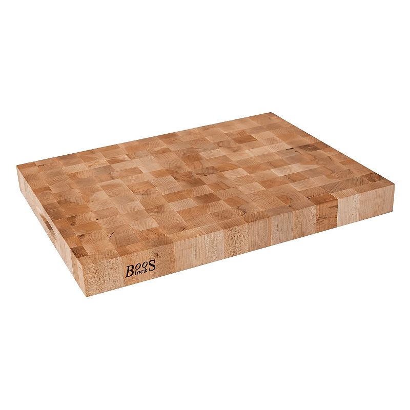 John Boos Block CCB2418-225 Classic 24 x 18 Inch Northern Maple Hard Wood End Grain Reversible Kitchen Butcher Chopping Block