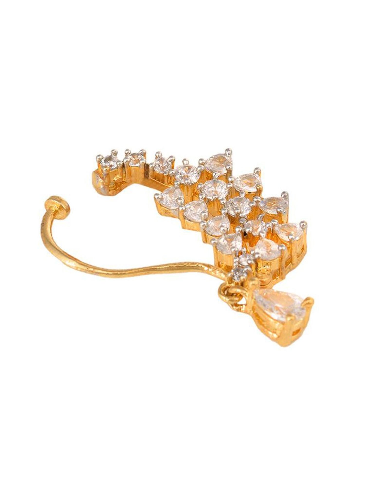 Teejh Aahna Silver Nose Ring