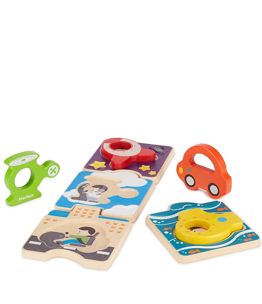 Plan Toys Vehicle Puzzle