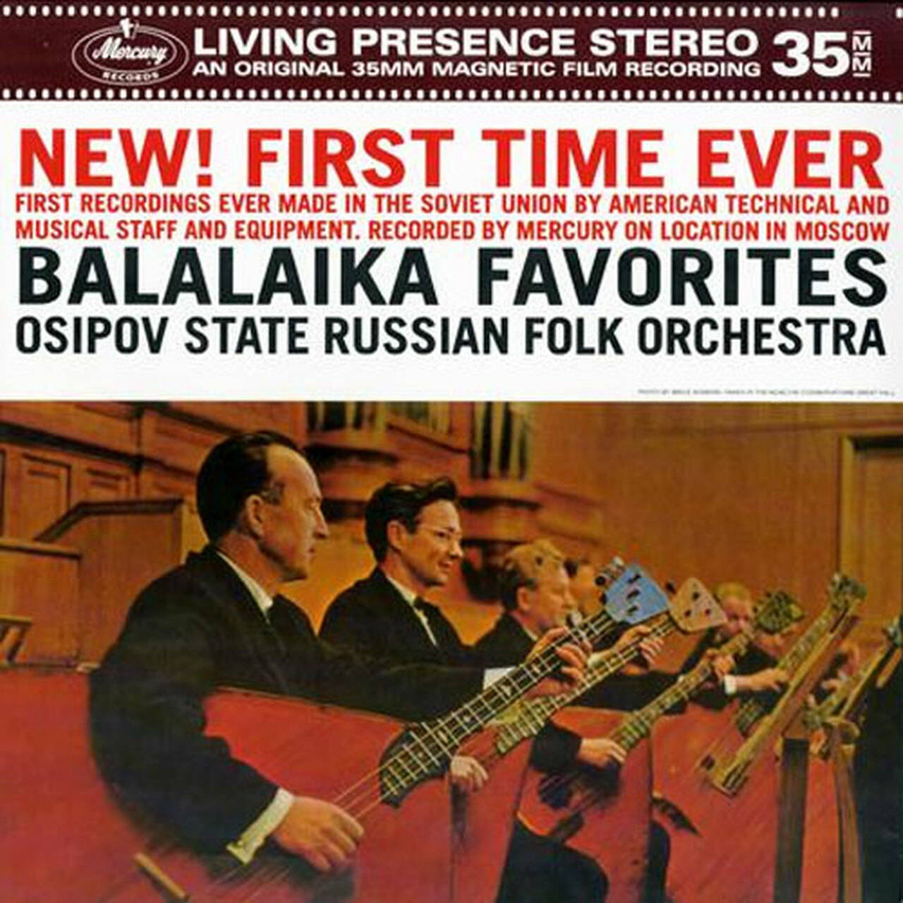 Osipov State Russian Folk Orchestra Balalaika Favorites 180g LP (Vinyl)