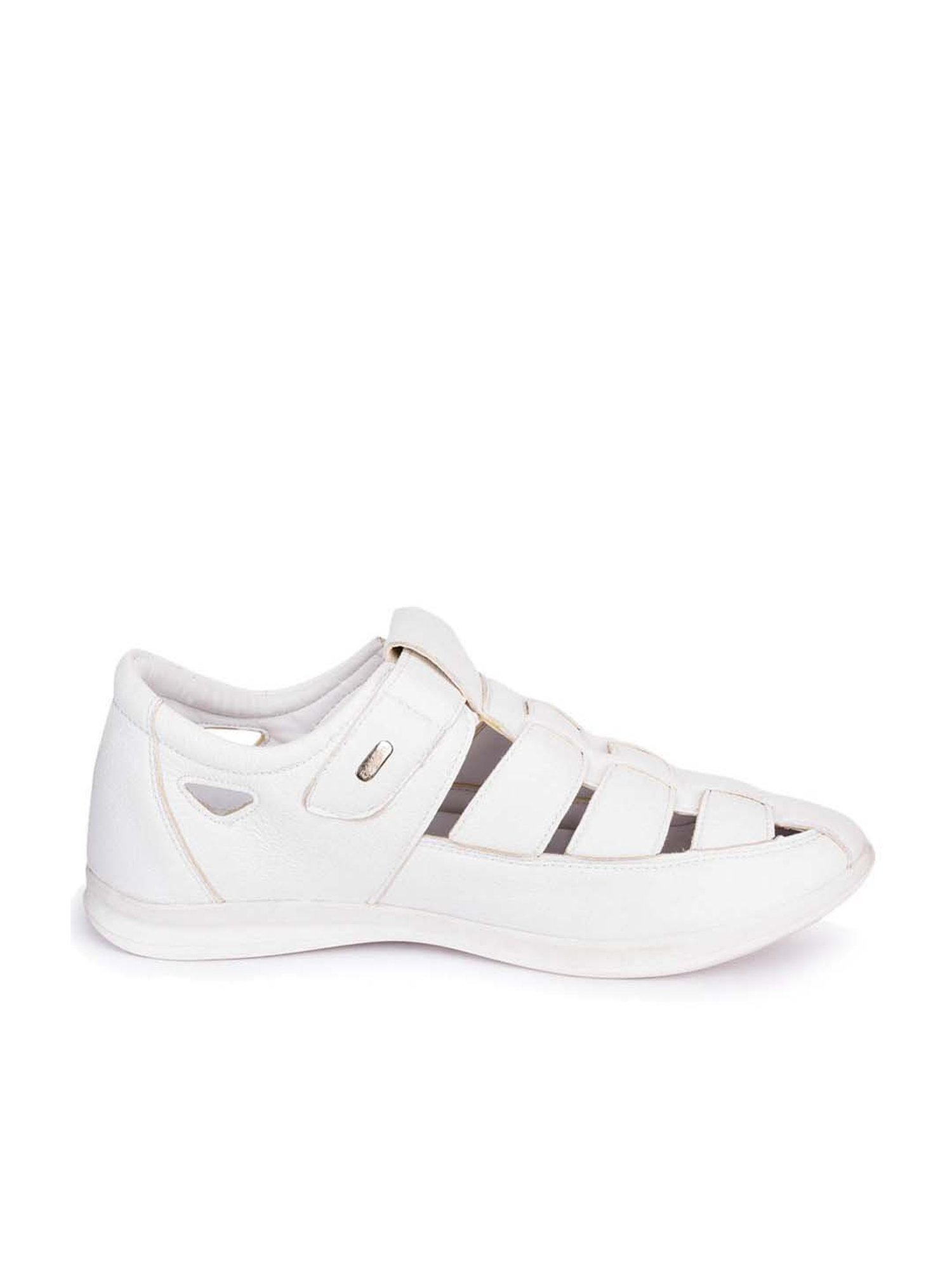 Action Men's White Fisherman Sandals