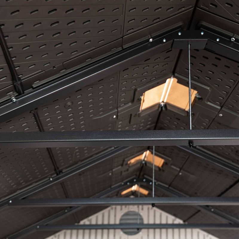 50% Structurally Stronger Truss Design Easy Shed Kit Builds 6'&ndash;14&rsquo; Widths Any Length - Storage Shed Garage Barn, Peak Roof 2x4 DIY EZ Framer Kit