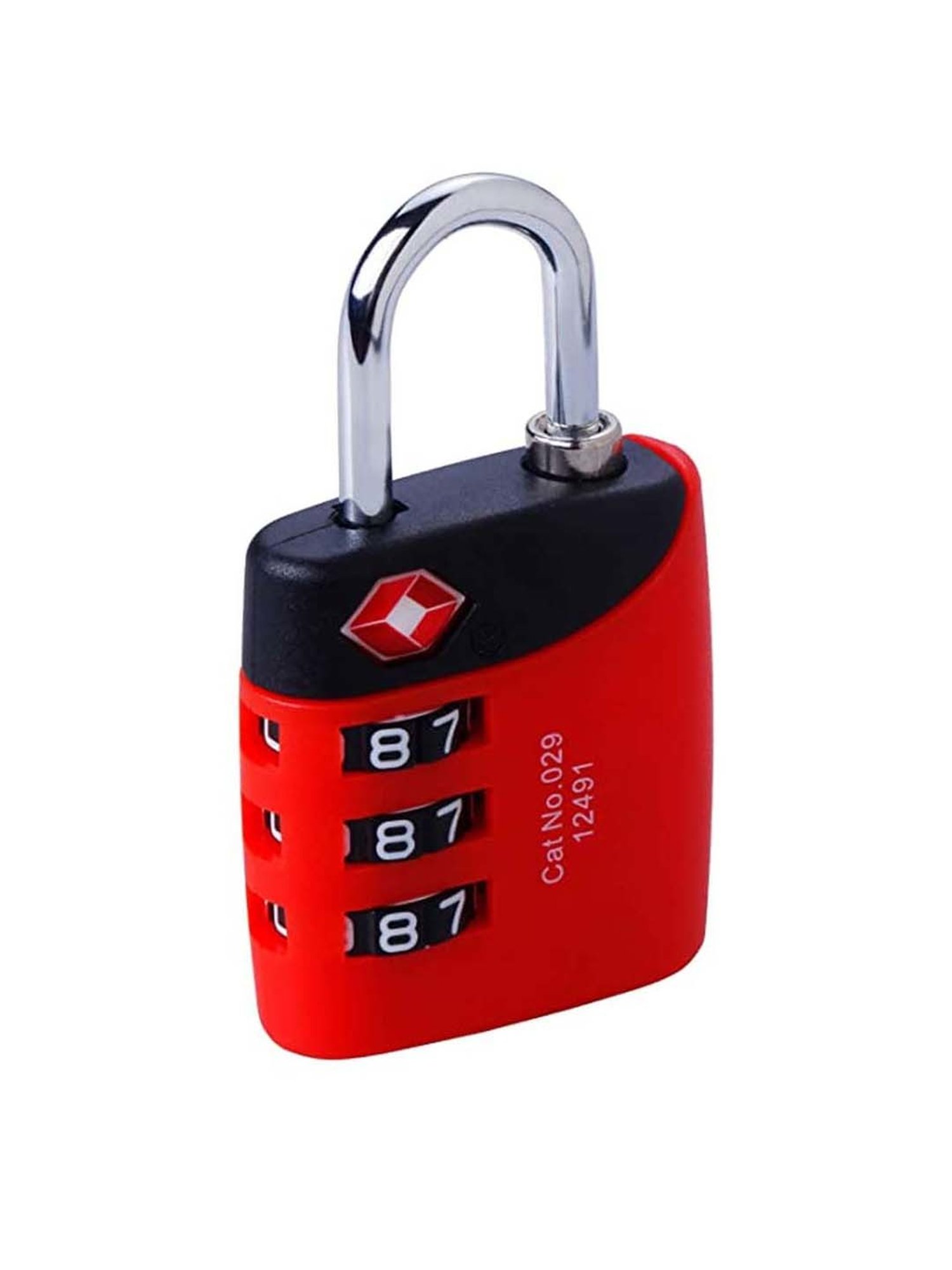 Travel Blue Red TSA Lock