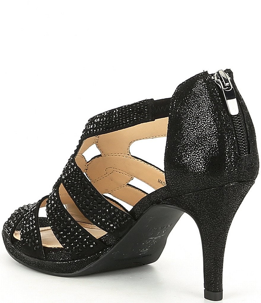 Alex Marie Leeanne Hotfix Dress Platform Sandals