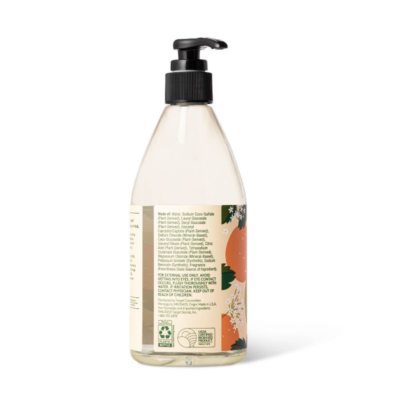 Raw Sugar Liquid Hand Soap Avocado + Cactus Pear - 16.9 fl oz