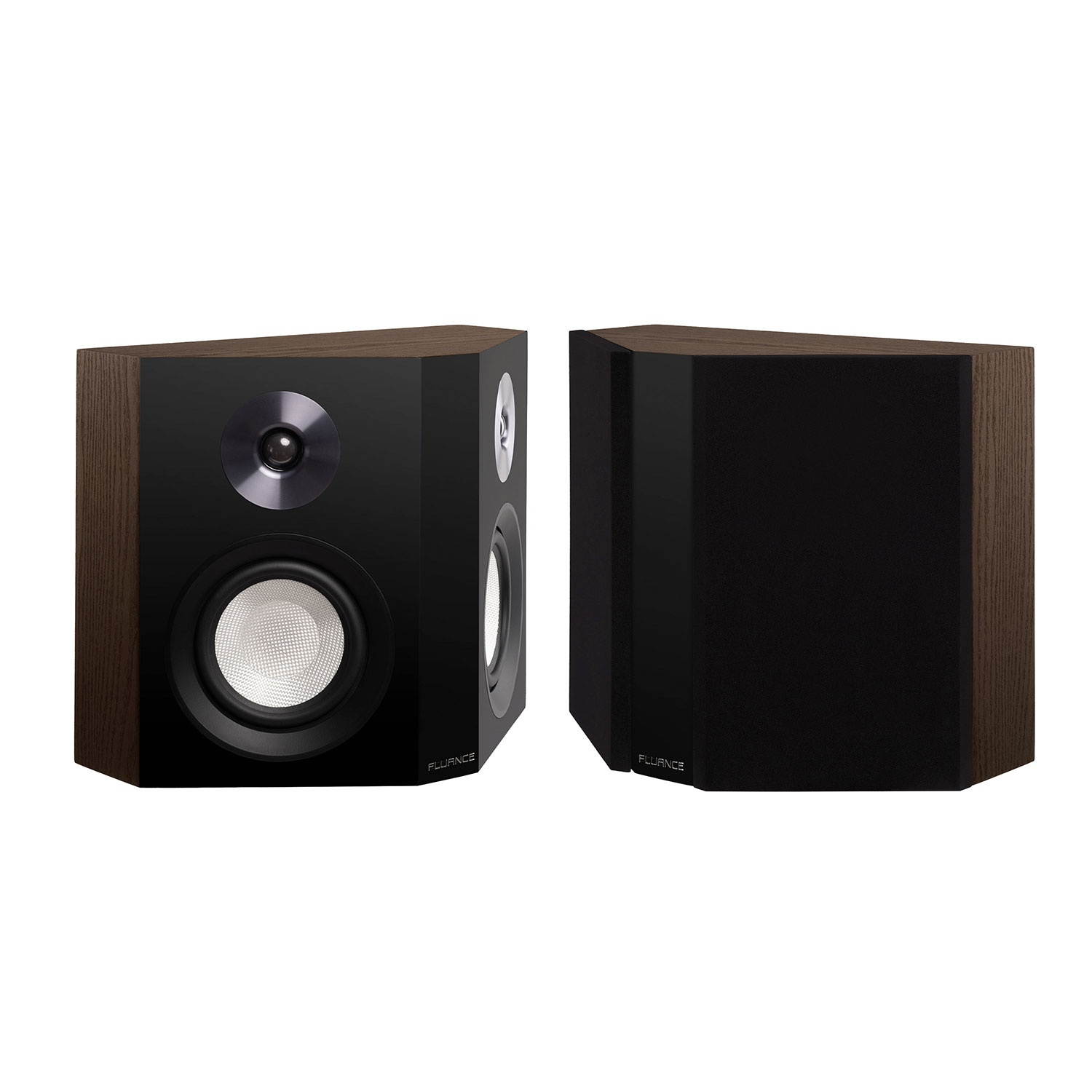 Fluance Reference Surround Sound Home Theater 5.1 Channel Speaker System including 3-Way Floorstanding Towers, Center Channel, Bipolar Speakers and DB12 Subwoofer - Natural Walnut (X851WB)