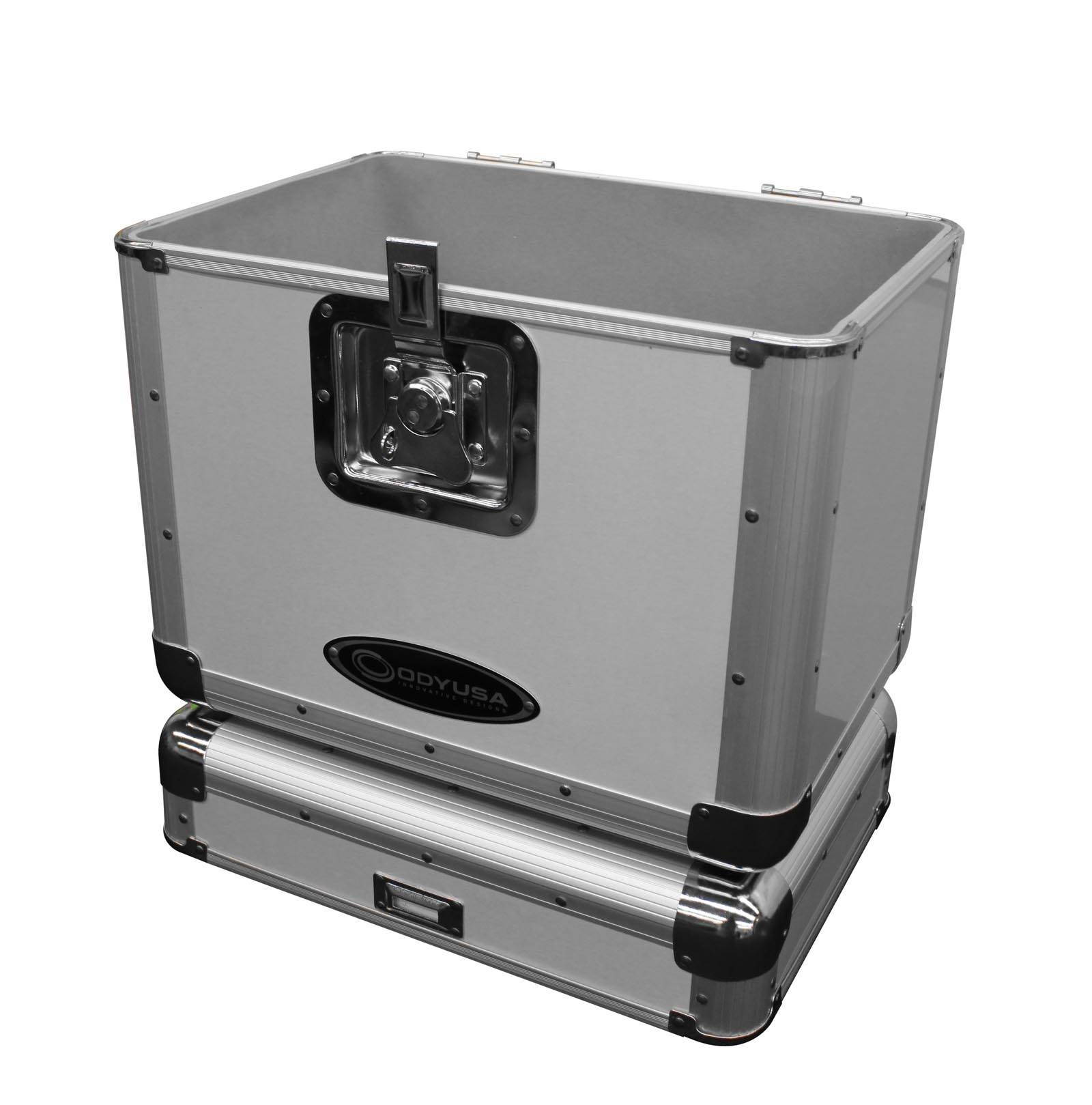 Odyssey KLP2SIL Stackable Record Utility for 12" Vinyl Records and LPs