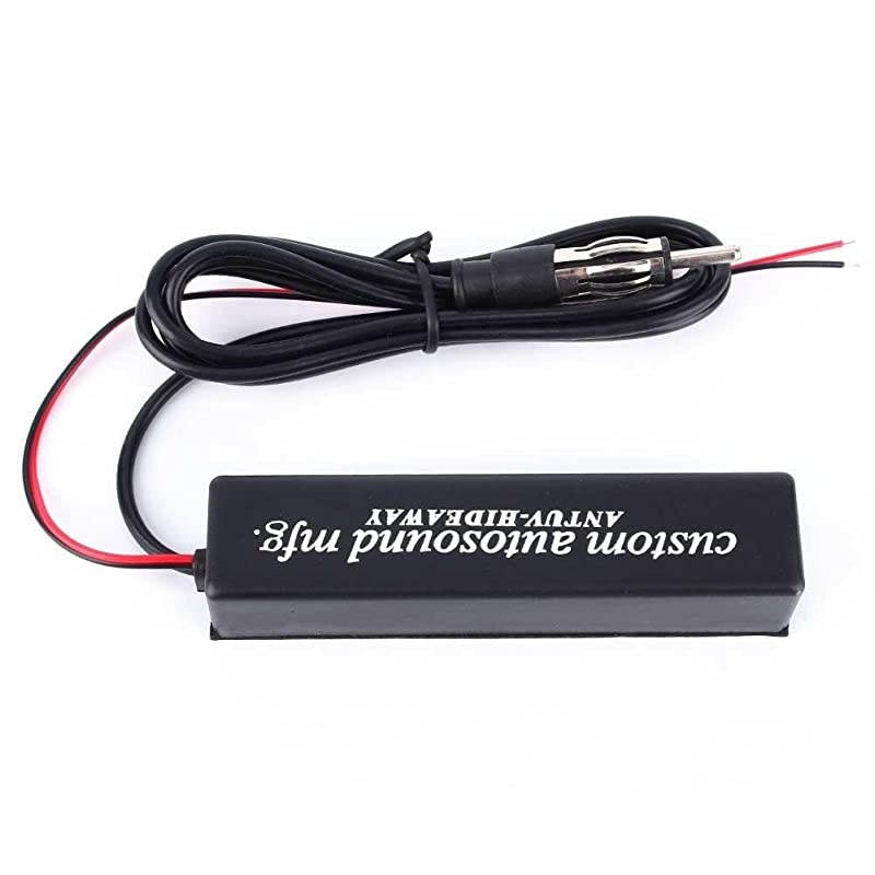 Universal Car Radio Antenna,AM/FM Electronic Radio Antenna with Stereo Radio and Hidden Antenna