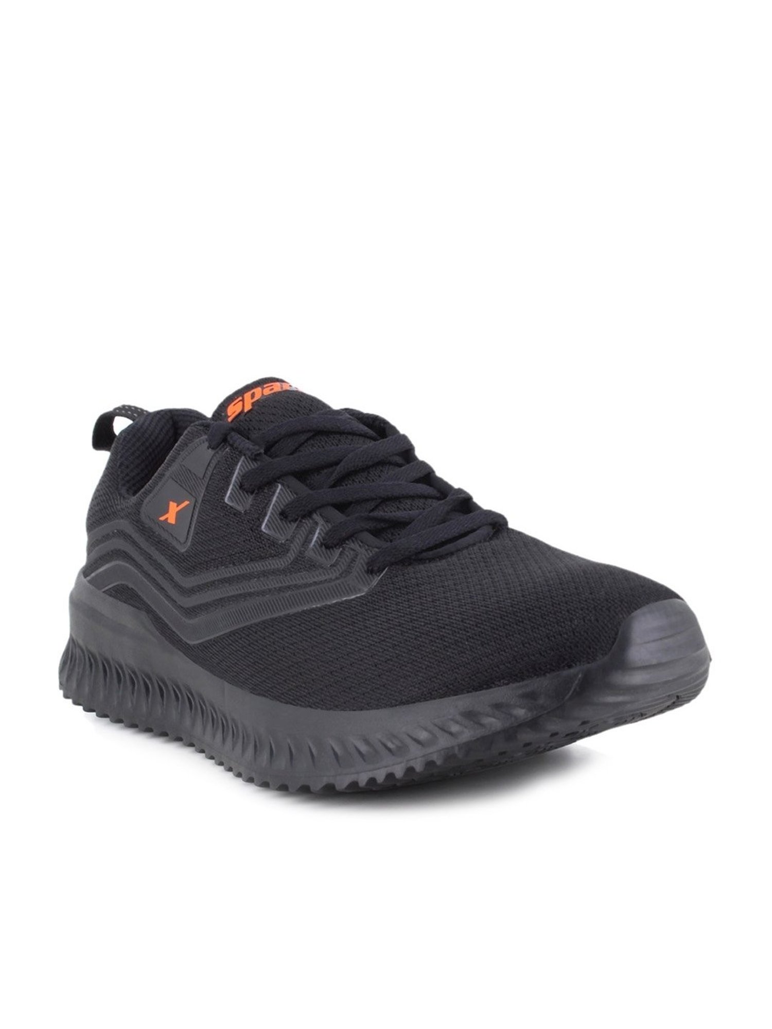 Sparx Men's Black Running Shoes