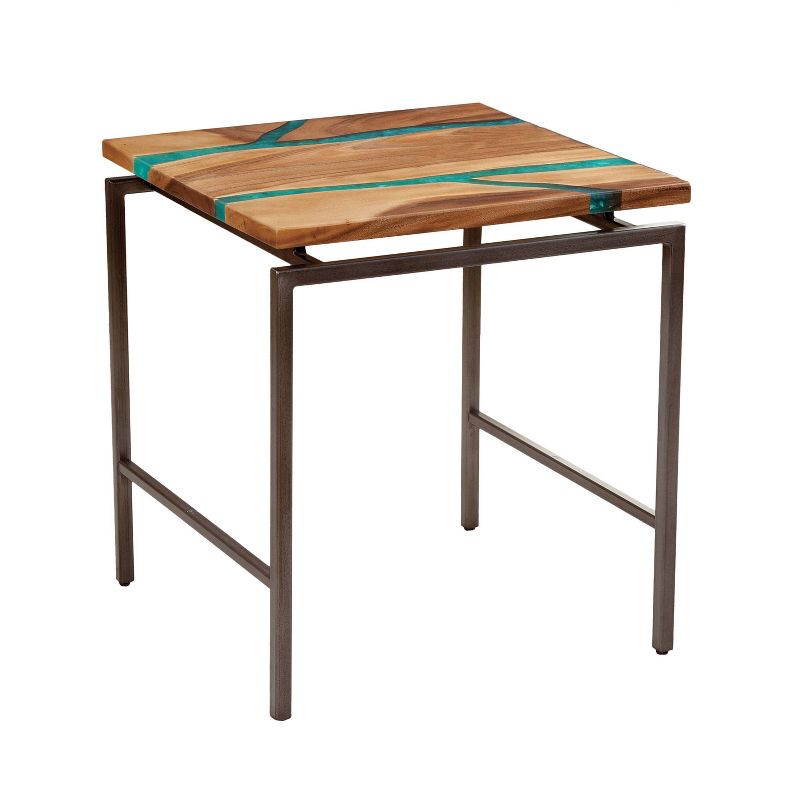 Tamra End Table Metal Brown - Steve Silver Co.