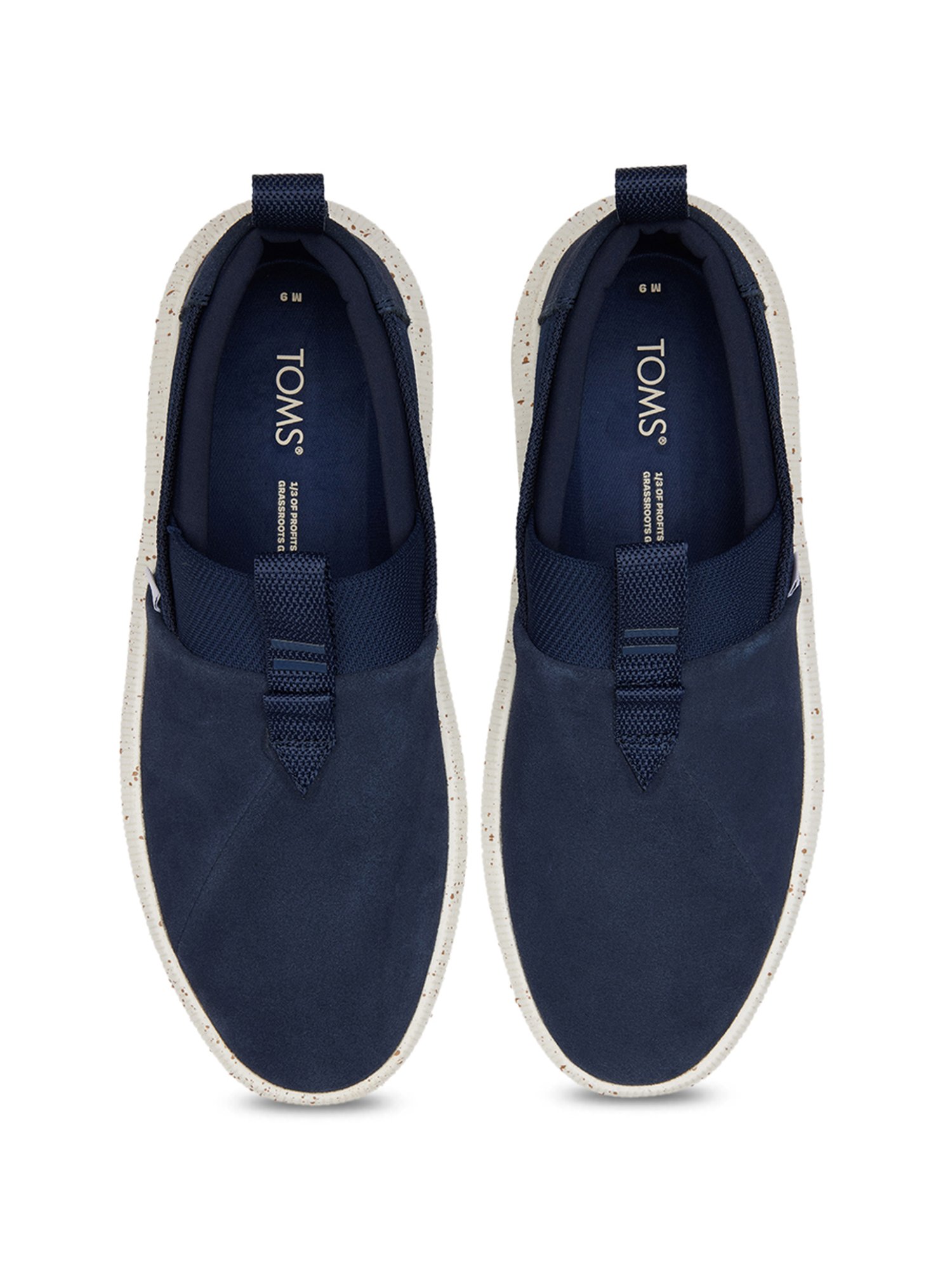 Toms Men's ALPARGATA ROVER Navy Plimsolls