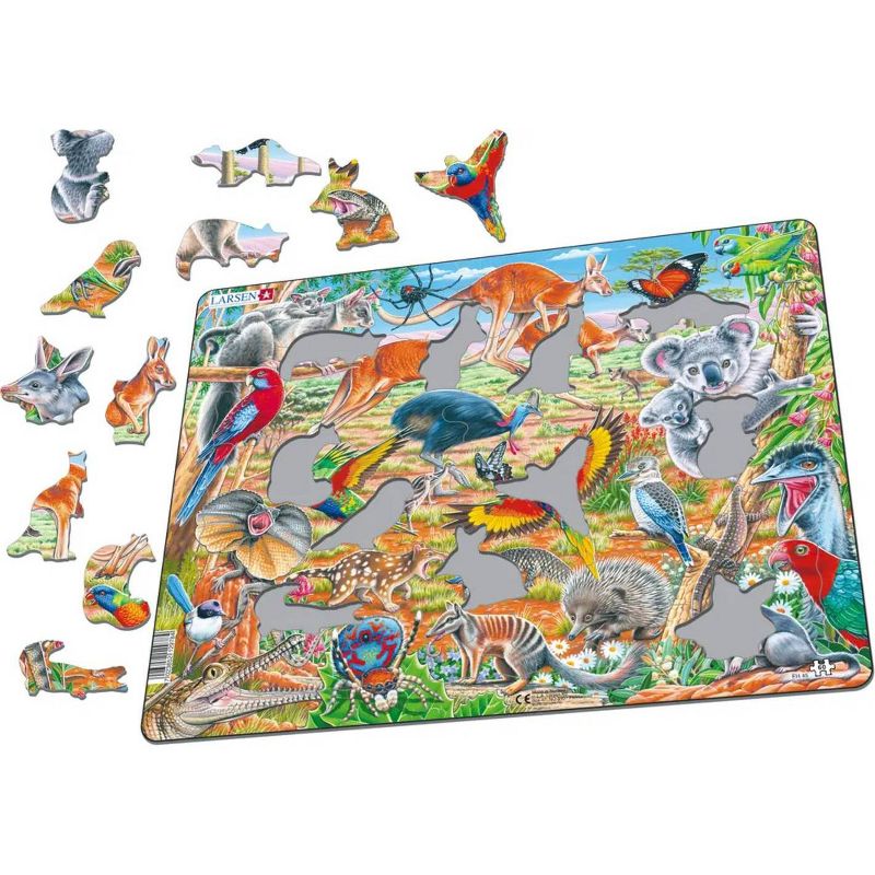 Larsen Australian Wildlife Kids' Jigsaw Puzzle - 60pc